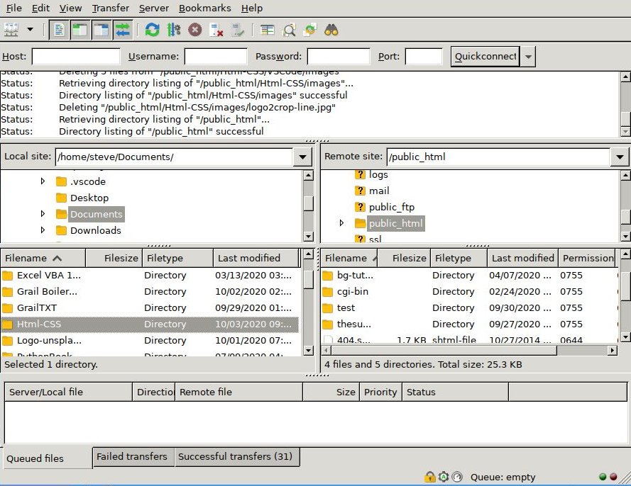 Filezilla