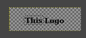 Using rectangle select tool in GIMP